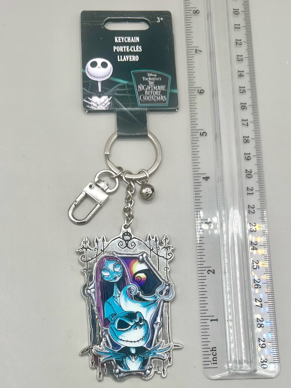 Disney Parks Nightmare Before Christmas Keychain/Bag Charm~ Jack, Sally, & Zero🖤 - Picture 5 of 7
